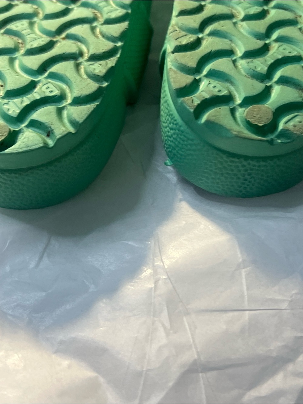 Birkenstock Honolulu Mint Green EVA Thong Sandals - Picture 9 of 11